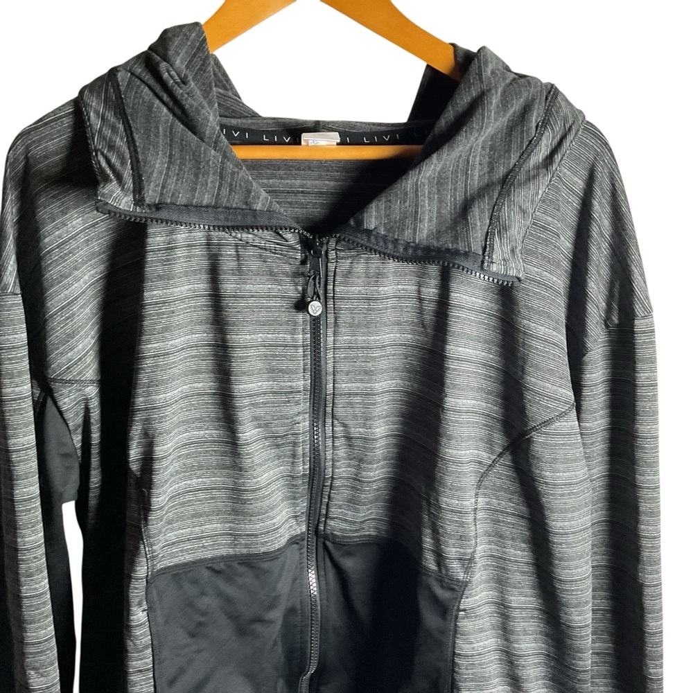 Livi Active Utility Jacket Stretch Hoodie Zip Up Stretch - Picture 2 of 5